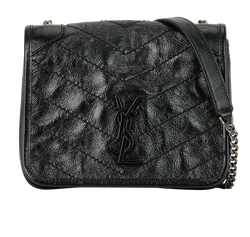 Mini Niki, Leather, Black, 0419, DB, 3*